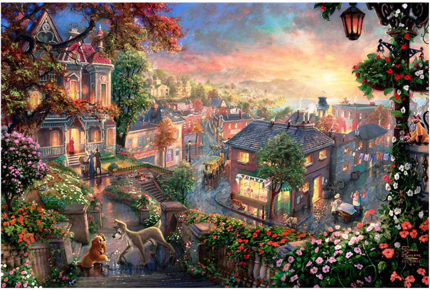 Puzzle for Adult 1000 pieces Large Jigsaw Puzzles Sets for Family (Color3)