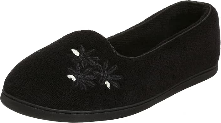 dearfoam terry ballerina slippers
