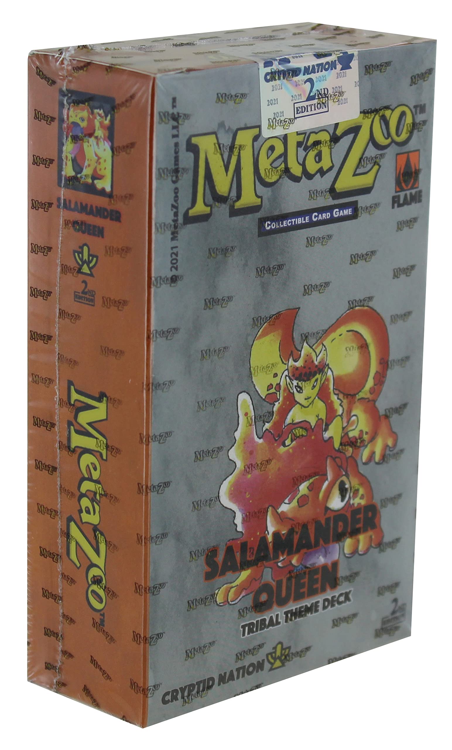 MetaZoo Cryptid Nation - Tribal Theme Deck (Salamander Queen) (2nd Edition)