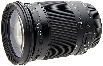 Sigma 18-300mm F3,5-6,3 DC Macro OS HSM Contemporary Objektiv (72mm Filtergewinde) für Canon Objektivbajonett