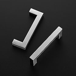 Ravinte 10 Pack Square Bar Kitchen Cabinet Handles