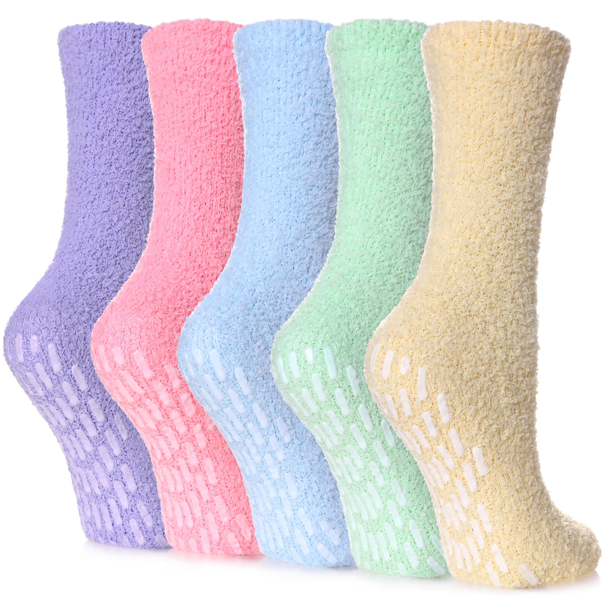 Cozy Socks For Women Slipper Socks For Kids Yebing Kids' Animal Slipper Socks - Cozy Non-Slip Winter Socks (3 Sizes) Easter Fuzzy Socks Slipper Socks For Women