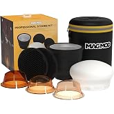 MagMod Professional Strobe Kit XL, Collapsible, Universal Strobe Reflector | Collapsible and Durable Universal Strobe Reflector System, Complete Pro Setup, Built for Working Photographers, Quick Setup