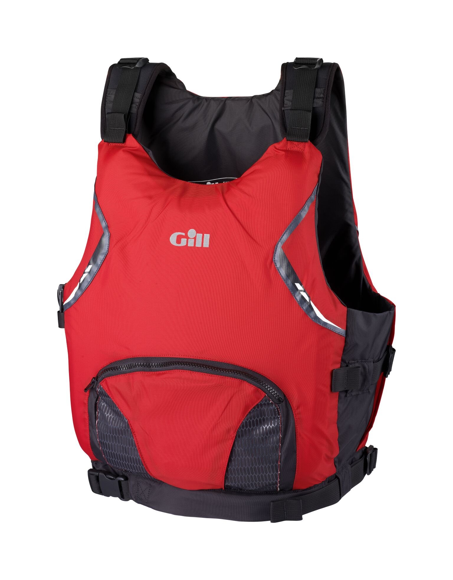 Gill USCG Approved Side Zip PFD Red M/L