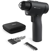 HOTO 16V Brushless Power Drill, 50 N·m High Torque with Smart Display, Auto Mode and LED Light, 10 Bits, 5 Drill Bits, 3/8” Keyless Chuck, Two Working Modes, Perfect for Home Repairs and Projects