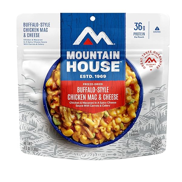 MOUNTAIN HOUSE BUFFALO-STYLE CHICKEN MAC & CHEESE |...