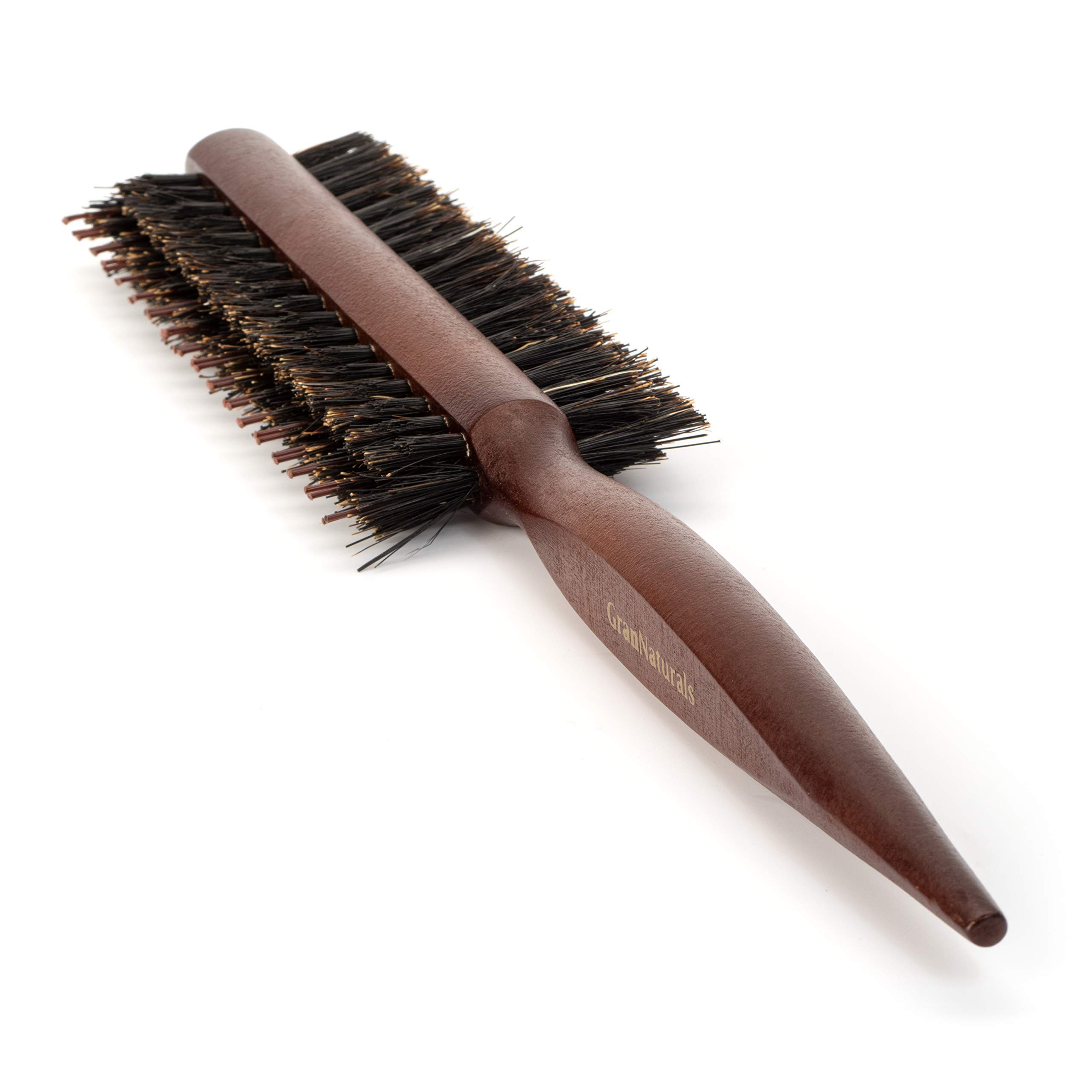 Photo 1 of Double Sided Teasing Brush - Boar & Nylon Bristle Teaser Comb with Rat Tail Pick for Hair Sectioning for Edge Control, Backcombing, Smoothing, and Styling Thin & Fine Hair to Create Volume