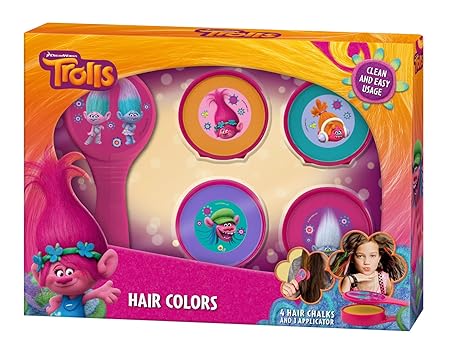 Hairific Hair Colors - Troll'tastische Haarkreide Für Kinder Von'Trolls'