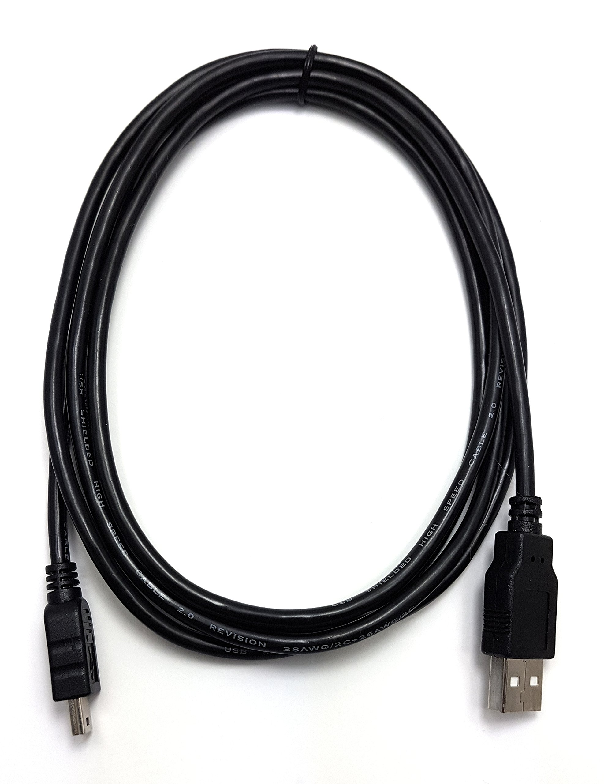 MainCore 1.8m long USB to Mini USB Cable for Car GPS(Sat Nav), Digital Cameras, MP3 players, Voice Recorders, Musical Instruments, Car Video Recorders/Support Charging and Data Transfer — image 1