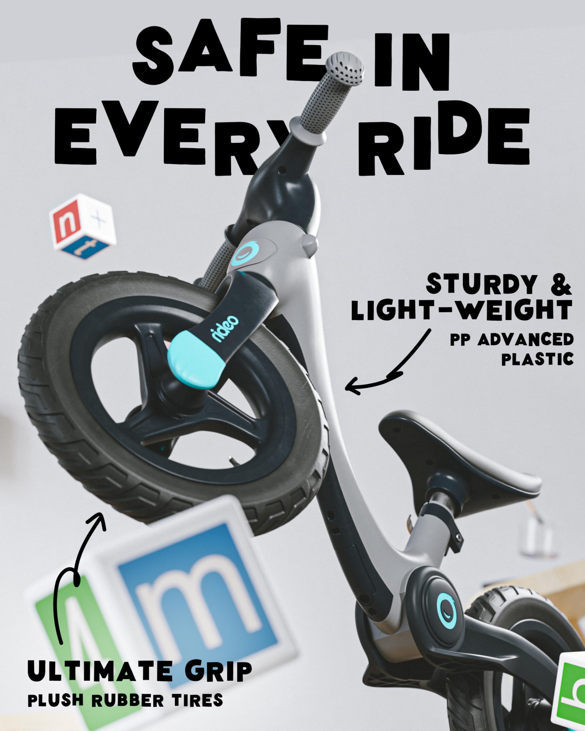 Folding Kids Balance Bike | Safety First 12