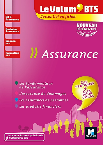 Download Le Volum' BTS - Assurance - BTS, Bachelor, Licence pro, formation pro - Révision et entrainement PDF