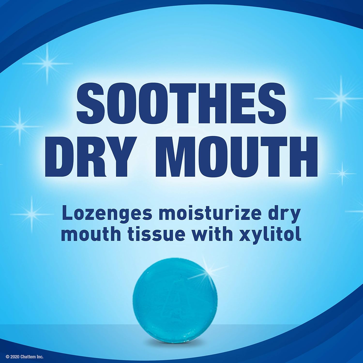 ACT Dry Mouth Lozenges With Xylitol, Soothing Mint, 36 Count: Health & Personal Care