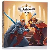 Intelliwar Accession to the Throne - Strategy Board Game for 2-4 Players | Fantasy tactical duel, dice combat, unit drafting, 18 unique units, 6 classes, 30-50 minutes, ages 14+