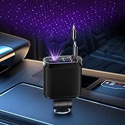 Starlight Retractable Car Charger, Starlight in Car
