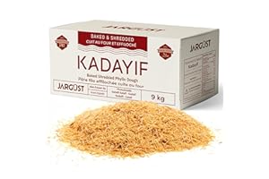 Bulk Baked & Shredded Kataifi 9g, Shredded Fillo Dough, Pastry Dough, Chopped Katayif, Ingredient for The Viral Dubai Pistach