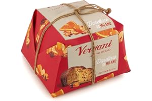 Vergani Classic Panettone, Pack of 1 - Artisan Holiday Bread, Festive Dessert, Premium Gift, Traditional Baked Loaf - 750g (1.65 lb) x1