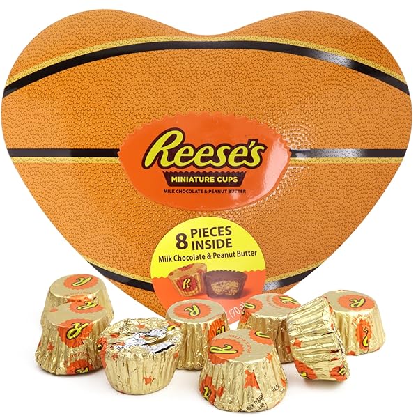 VALENTINE’S HERSHEY’S HEART SHAPED TIN, BASKETBALL THEMED CONTAINER...