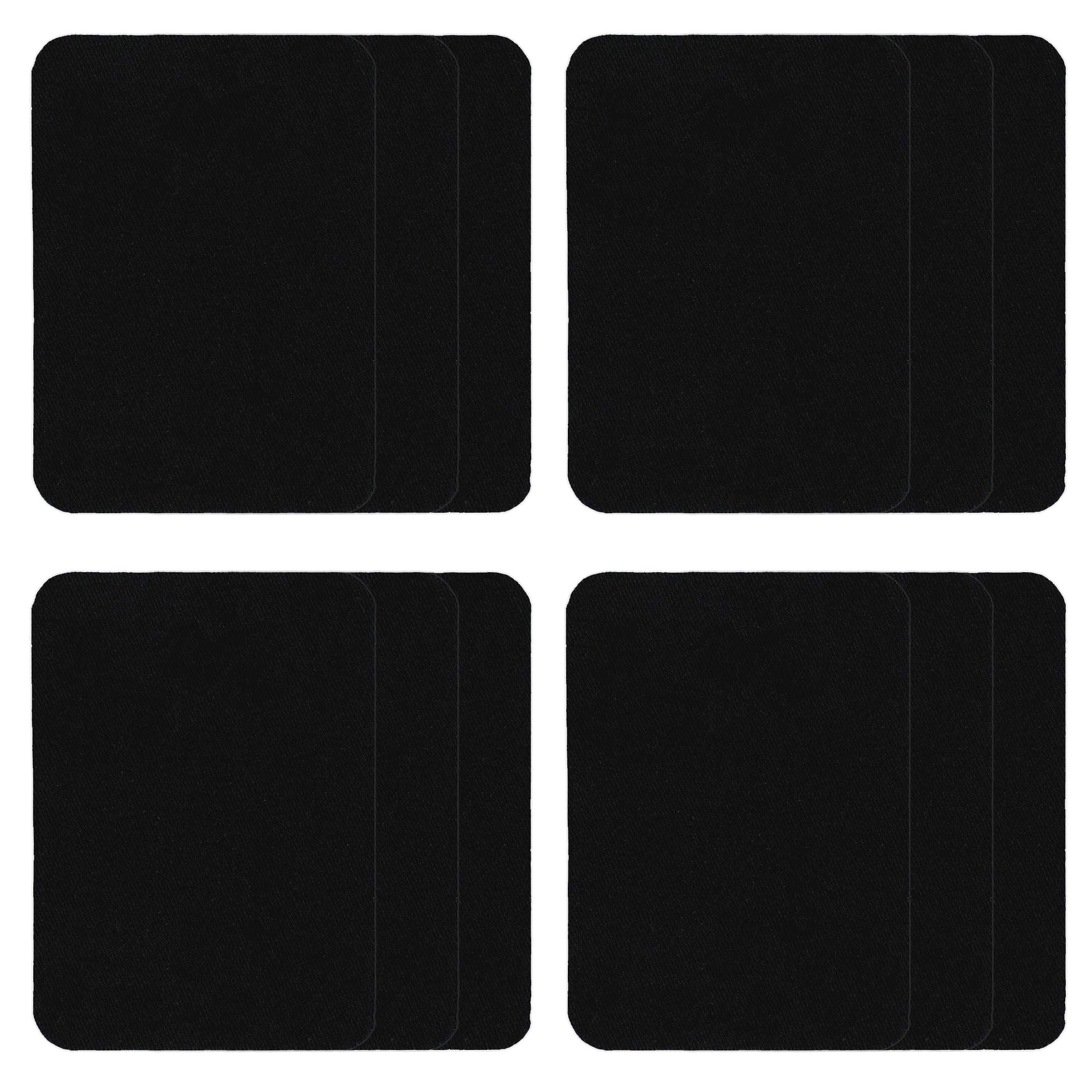 ZEFFFKA-Premium-Quality-Fabric-Iron-On-Patches-Deep-Black-12-Pieces-100-Cotton-Repair-Kit-3-by-4-14