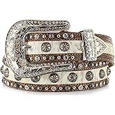 Angel Ranch 1 1/2" Brown Ladies' Fashion Belt