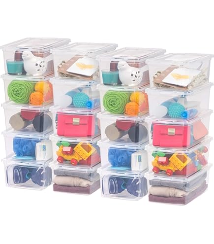 thumbnail interactive-video image 1 of Box Sistemo Organizer 7 22.5 X 15.5 X 5 Cm Transparent/light Grey 1 of 14