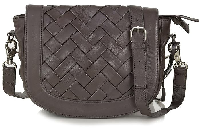 Tyoulip Sisters The Sneak Peek Umhängetasche Satchel mit Flecht-Front (25 x 21 x 10 cm)