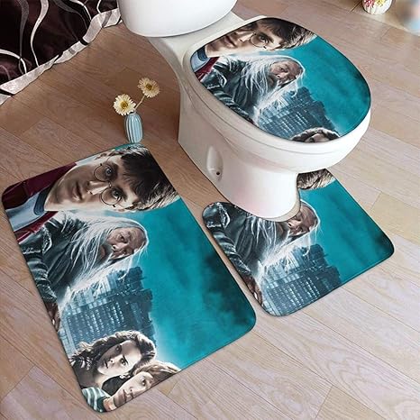 Amazon ホグワーツハリー ポッター バスマット 3点セッ 滑り止め おしゃれ ラグカーペット 40 60 インテリア 吸水 バスマット トイレ マット ラグマット 抗菌 浴室足ふきマット ホーム キッチン オンライン通販