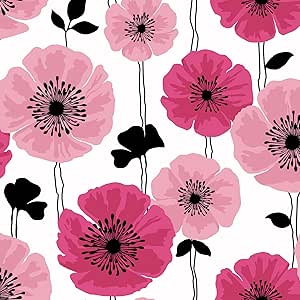 Brewster 2532 4 Darcy Modern Floral Wallpaper Magenta Amazon Com