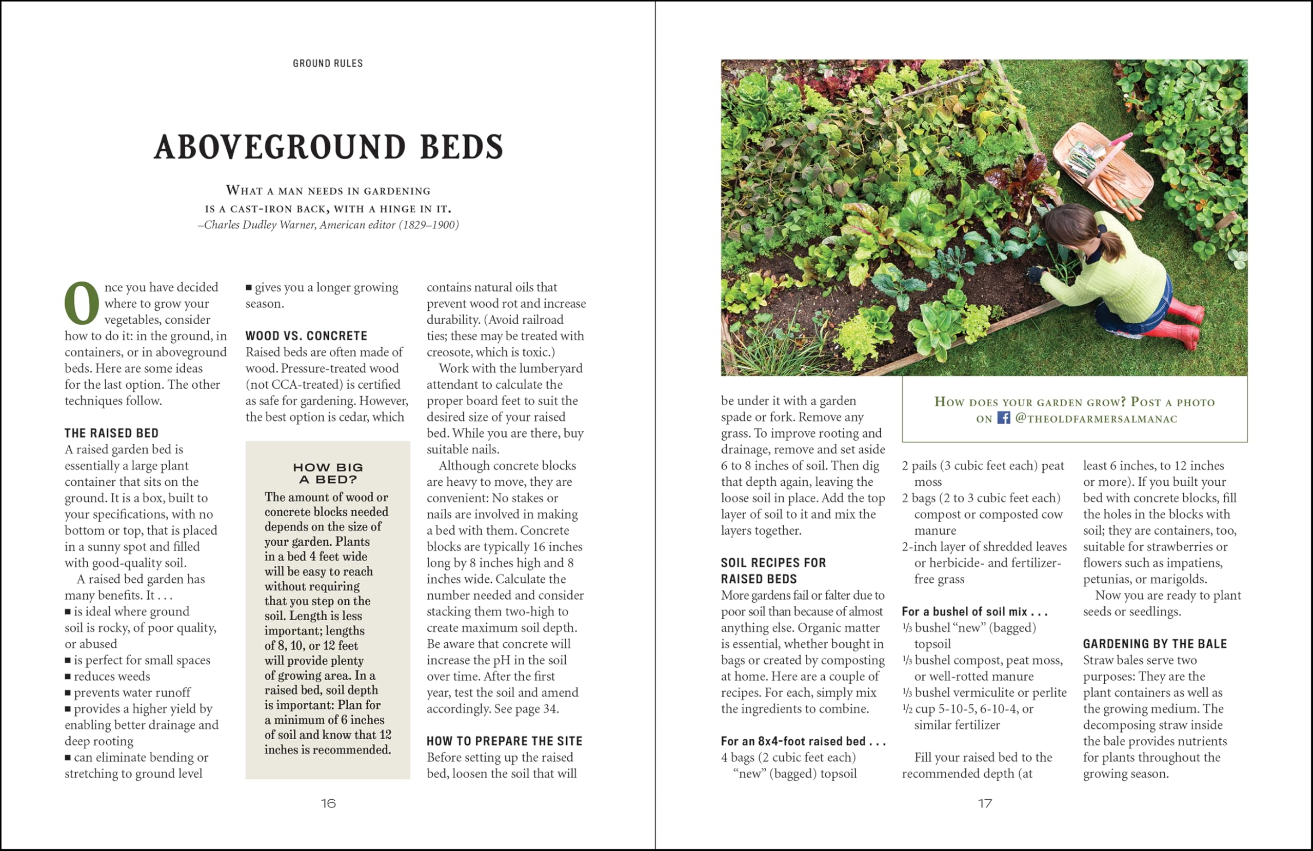 The Old Farmer's Almanac Vegetable Gardener’s Handbook