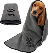 Elite Paws UK Ultra-Absorbent Luxury Dog Towel 140x70cm 600gsm