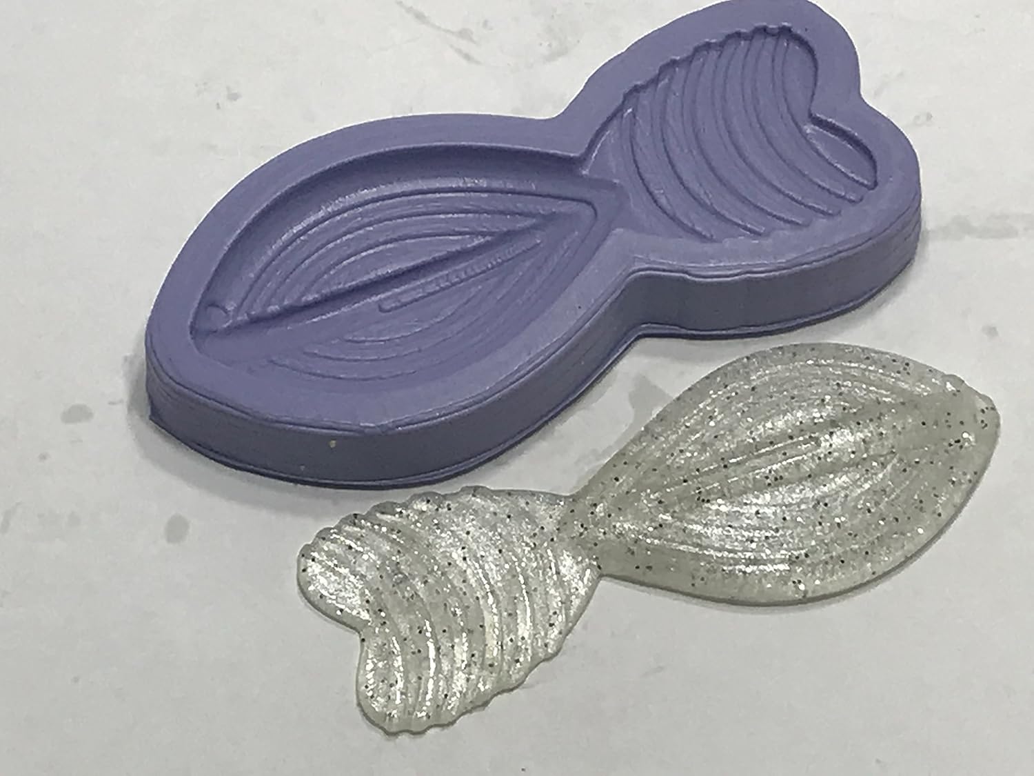 Fishing Lure Mold 4" XFlat Flat Flippin Creature Bait