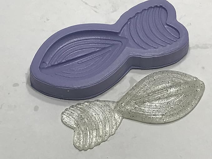 Fishing Lure Mold 4" XFlat Flat Flippin Creature Bait