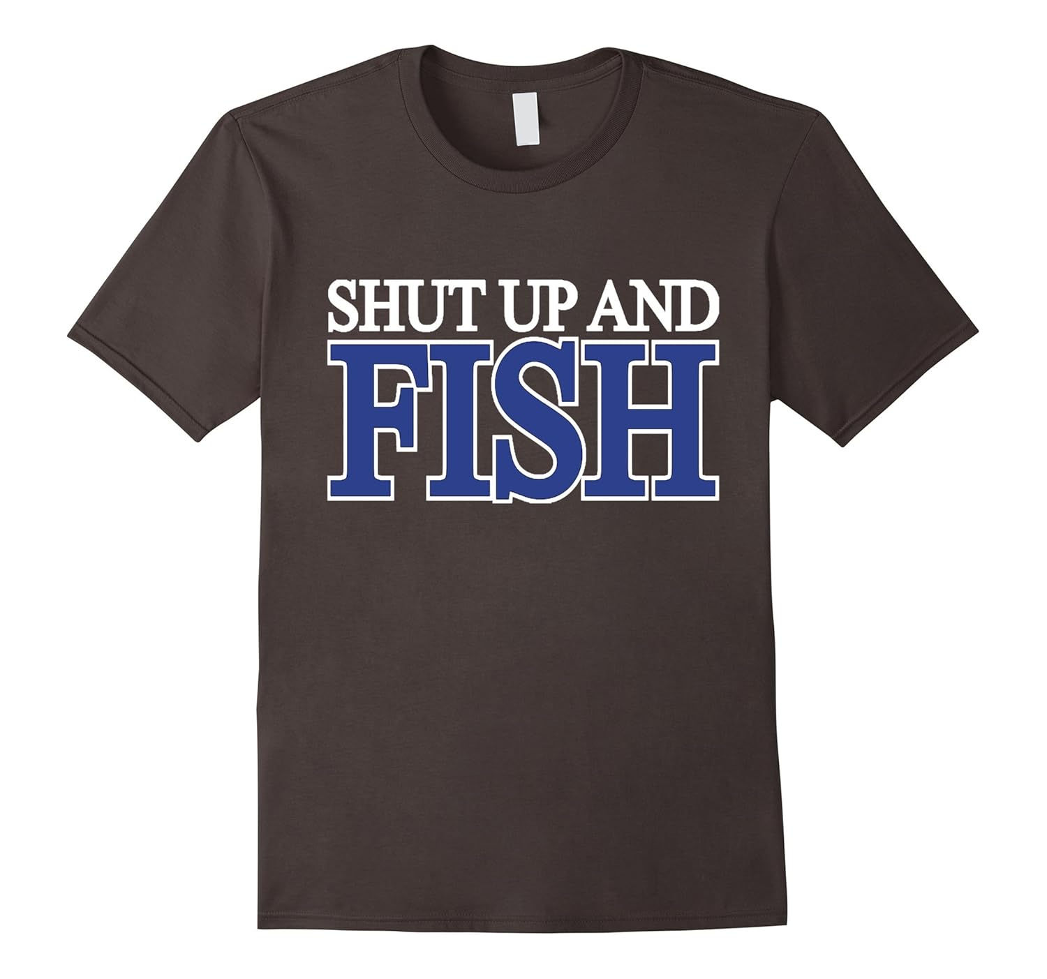 Shut Up And Fish, Fishing T Shirt-Art – Artvinatee