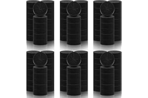 Lallisa 120 Pcs Clone Collars 2 Inch Foam Inserts for Hydroponic Cloning Machines Fits 2" Net Pots Reusable Collars for Hydroponics Plant Germination in DIY Cloner and Clone Machines (Black)