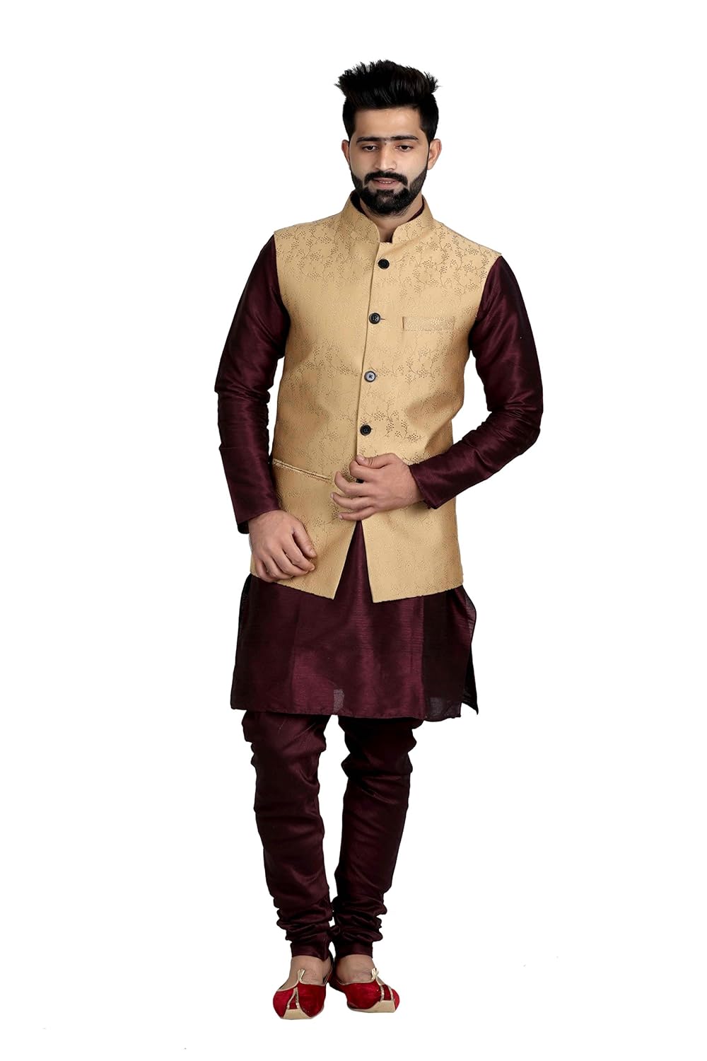veera paridhaan men's nehru jacket