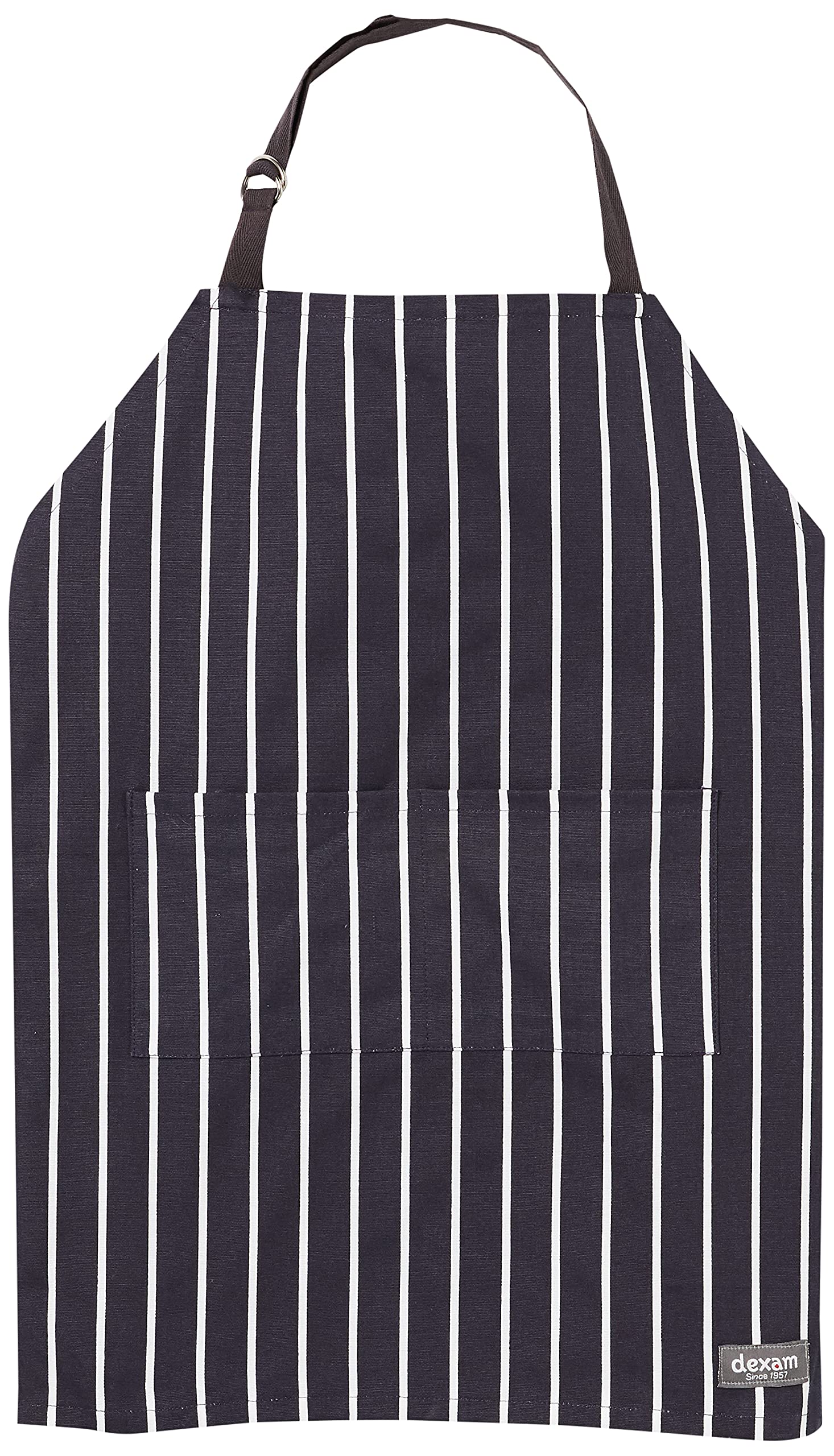 Children's Chefs or Cooks Kitchen Apron in Navy Butchers Stripe, (57 x 45) by Rushbrookes