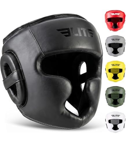 Amazon.com : Ringside Ultra Light Sparring Headgear, Red/Black