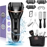 Ratukall Electric Foot File - Rechargeable Waterproof Callus Remover Kit