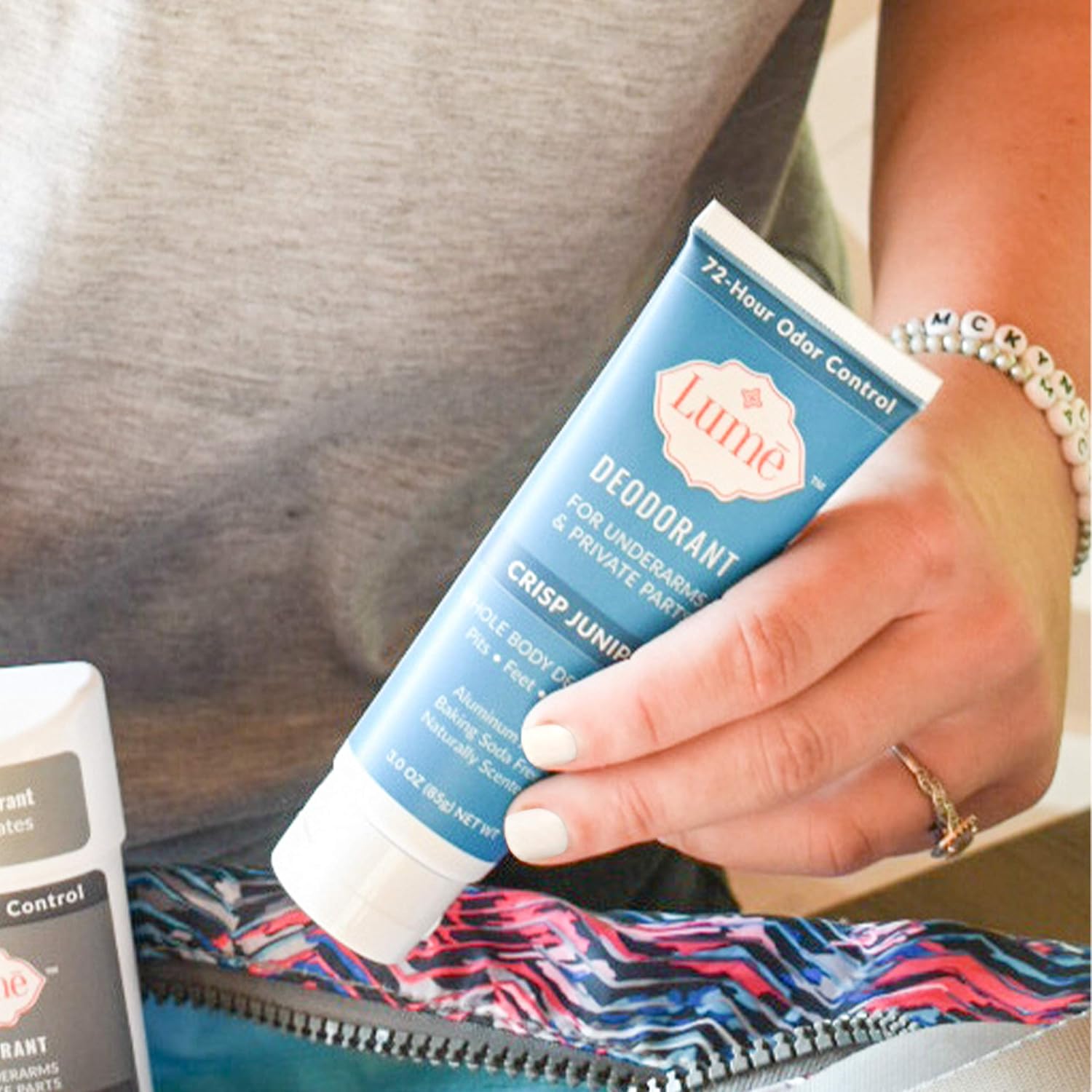 Lume Deodorant For Underarms & Private Parts 3oz Tube (Crisp Juniper) : Beauty