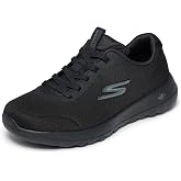 Skechers Women's Go Walk Joy Ecstatic Sneaker | Air-Cooled Goga Mat Insole, 5GEN Cushioned Midsole, Machine Washable, Vegan, Elastic Bungee Laces