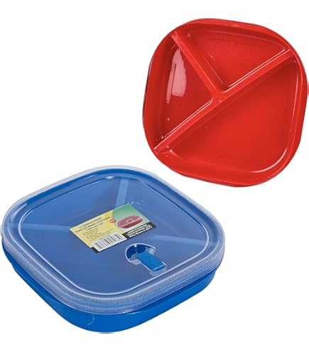Amazon.com: Alessi Babyboop 3-Section Container, Steel: Trays