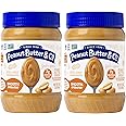 Peanut Butter & Co. Smooth Operator Peanut Butter, Non-GMO Project Verified, Gluten Free, Vegan, 16 Ounce (Pack of 2)