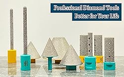 GYTYCATAH Diamond Beveling Chamfer Bits, Diamond
