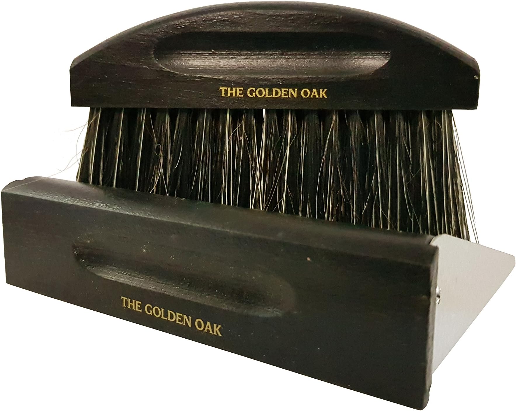 Black Table Top Dustpan and Brush Set