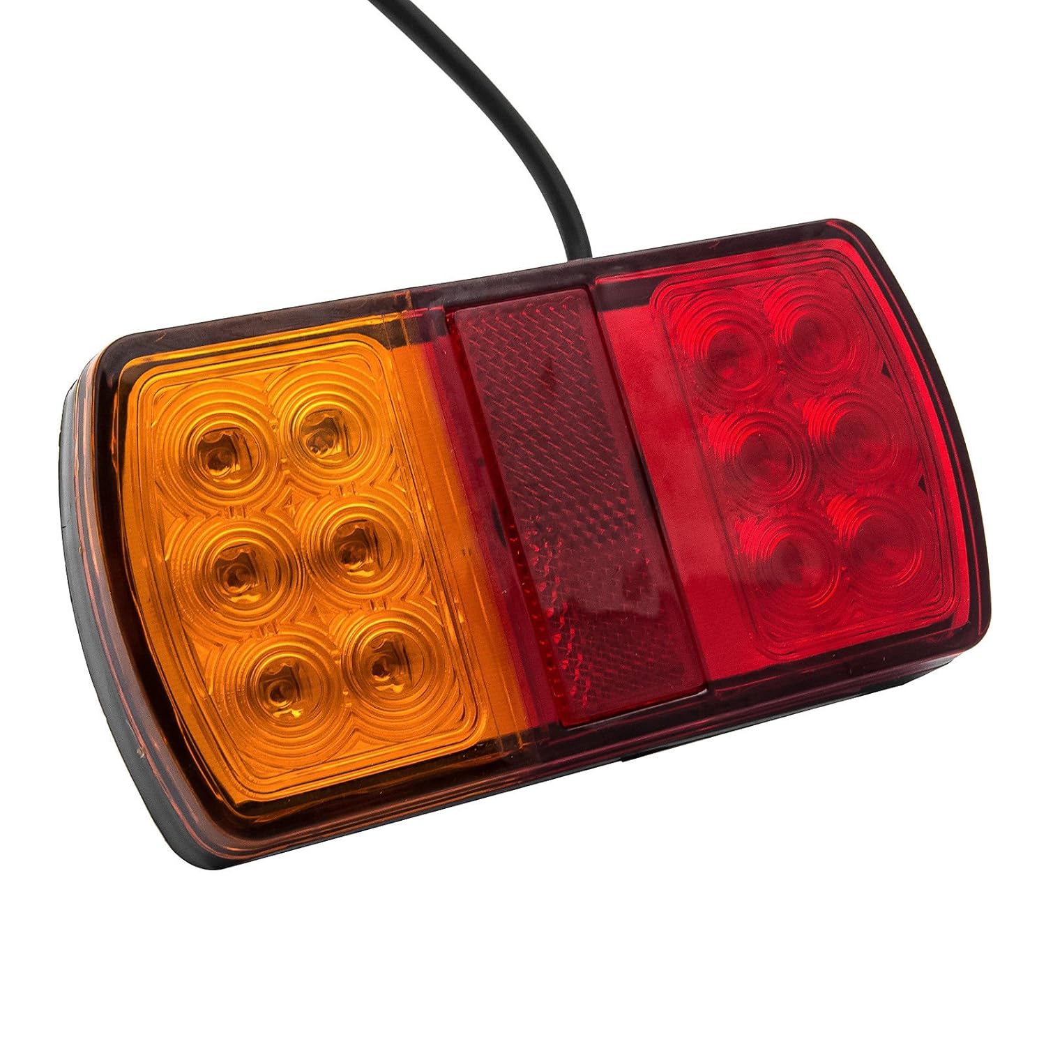 Set 2 Pz - Fanale Posteriore 20 Led - Luci Di Coda, Stop, Indicatore D - Foto 5