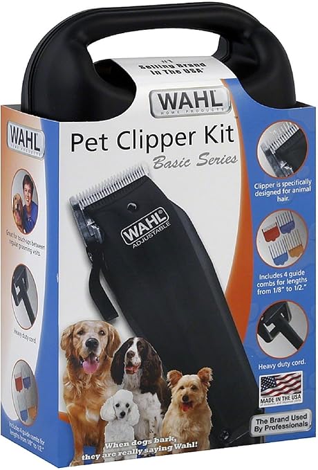 wahl basic dog clipper kit