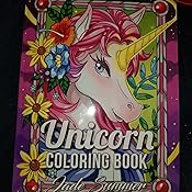 Unicorn Coloring Book: An Adult Coloring Book with Magical Animals ...