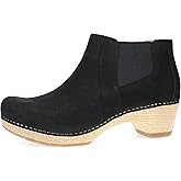 Dansko Women’s Chelsea Ankle Clog Boot Lane Bootie with Double Gore for Easy Wear and Cushioned, Energy-Return Footbeds