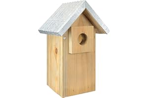 Wild Wings WWGH3-DECO Galvanized Weathered Cedar Bluebird House