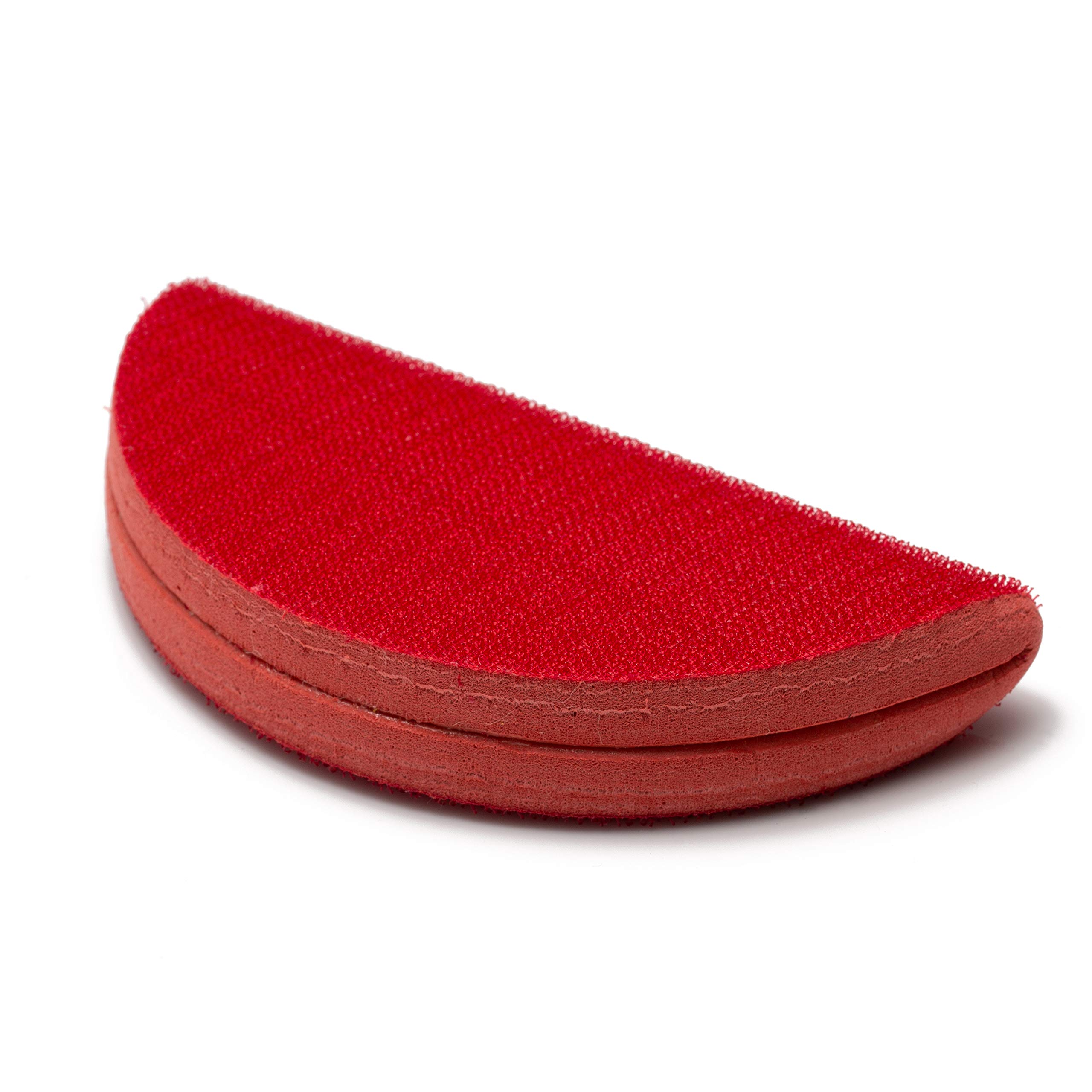 Glass Polish 6 inch (150mm) Hand Sanding Block with Hook and Loop Fastner - Semi Circular Hand Holder - GP15921