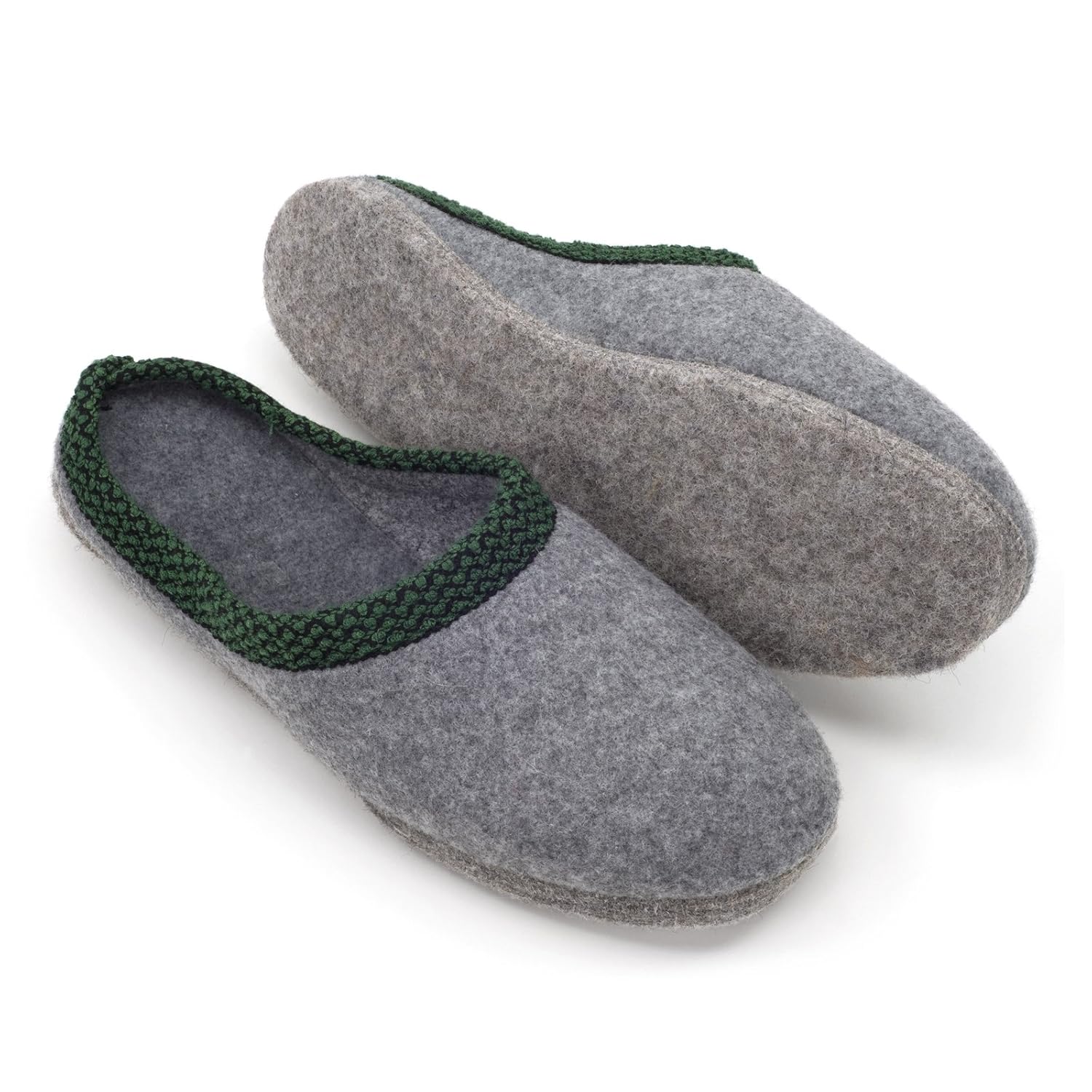 Felt Slippers with Thick Felt Sole Walker Unisex Men Ladies Slippers